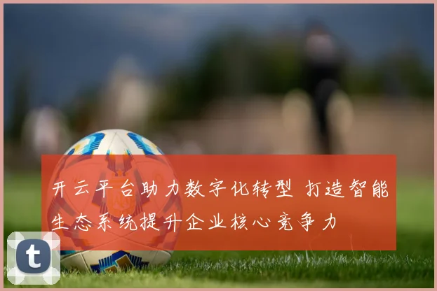 开云平台助力数字化转型 打造智能生态系统提升企业核心竞争力